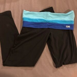 Vintage VS Pink fold over yoga pants